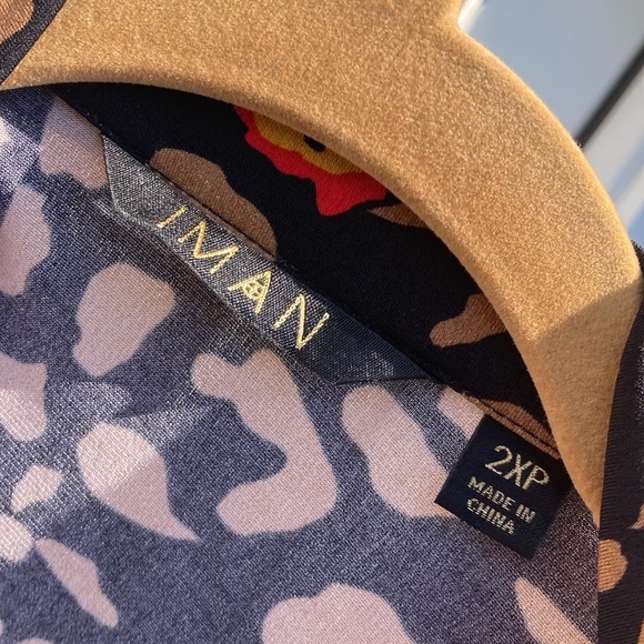 Iman Cropped Top Sz 2XP - Picture 3 of 7